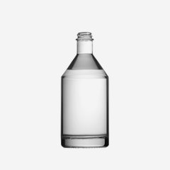 DESTILLATA bottle 500ml, white, mouth: GPI28